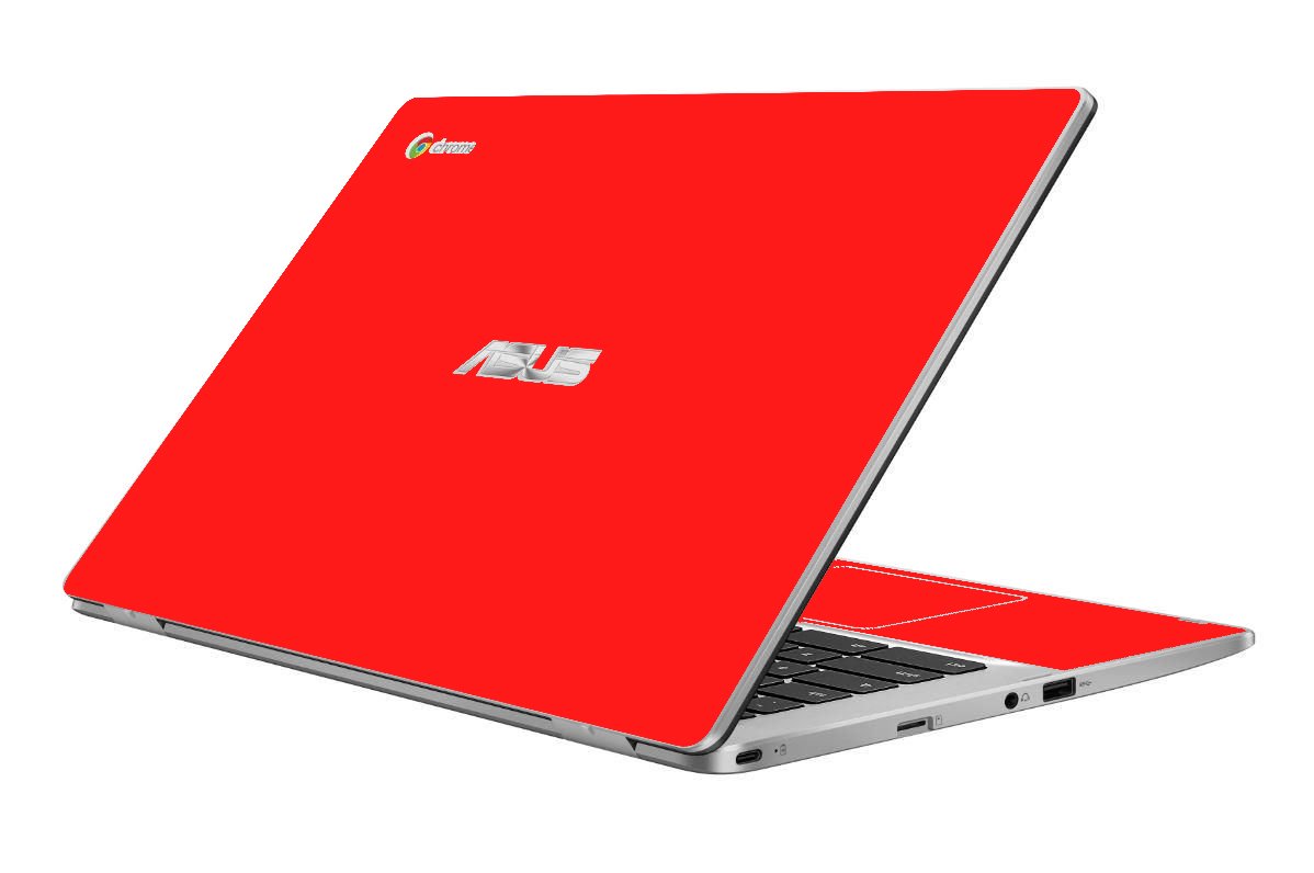 ASUS Chromebook C423NA RED Laptop Skin