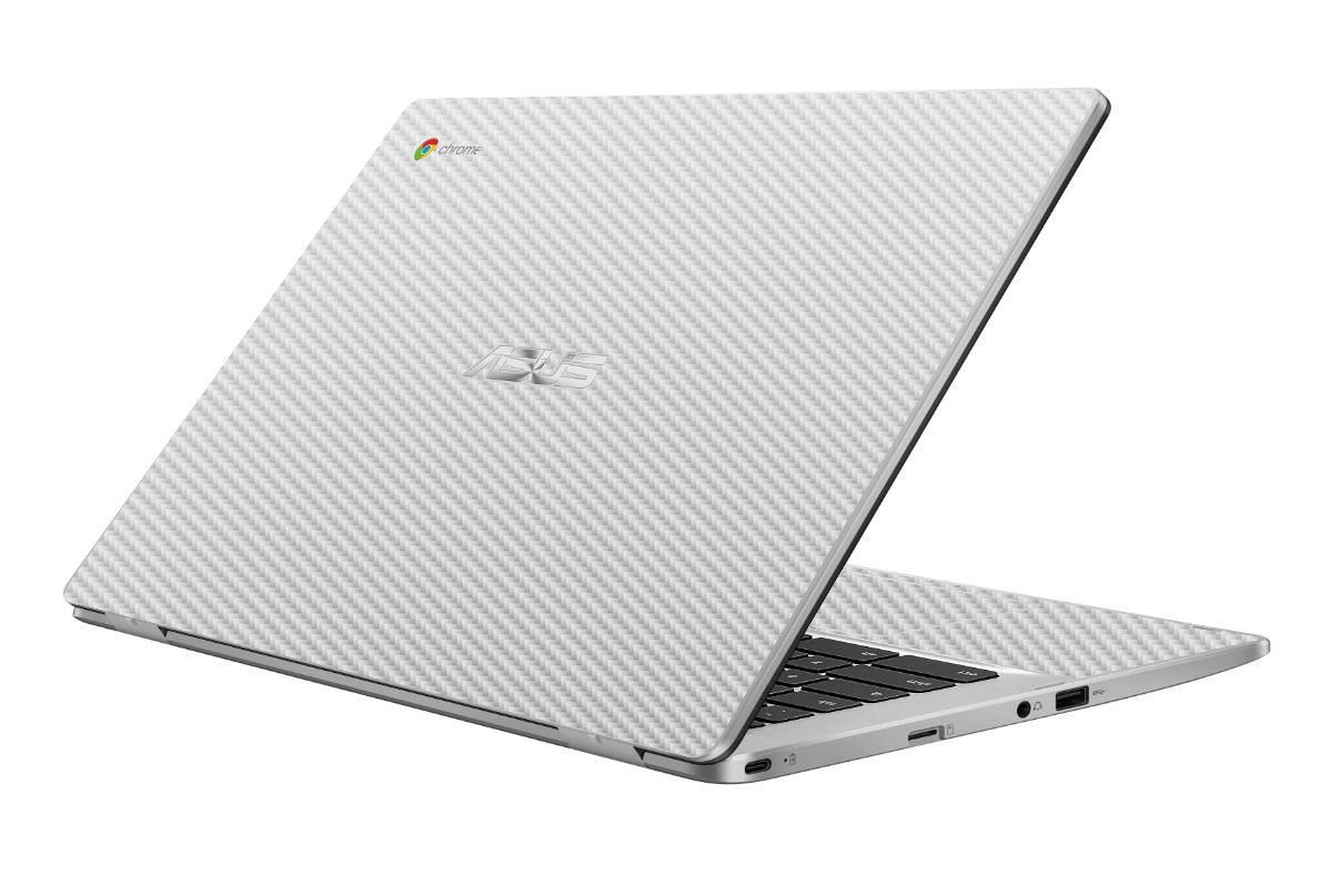 ASUS Chromebook C423NA WHITE CARBON FIBER Laptop Skin