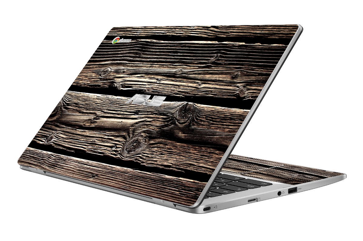 ASUS Chromebook C423NA WOOD Laptop Skin