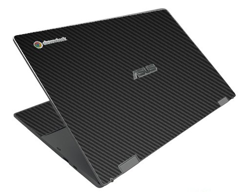 Asus Chromebook CX1500CN BLACK CARBON FIBER Laptop Skin