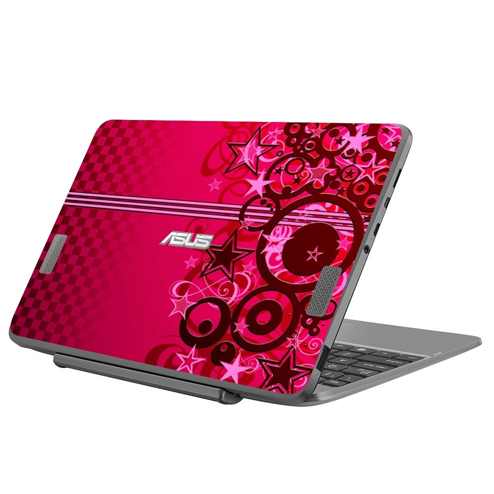 Asus Transformer Book T101HA PINK GRUNGE STARS Tablet Skin