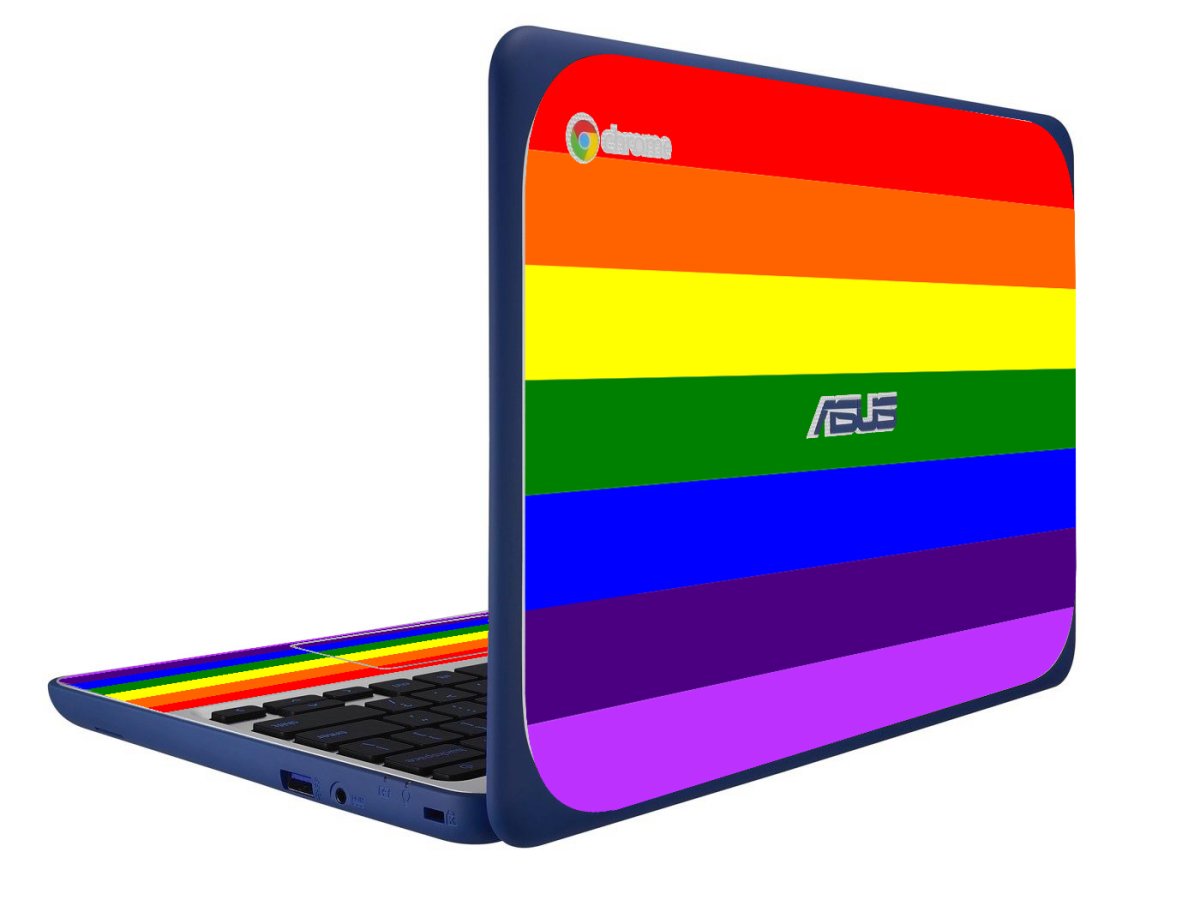 ASUS Chromebook C202S PRIDE FLAG Laptop Skin