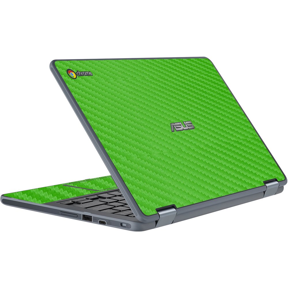 Asus Chromebook C213SA GREEN CARBON FIBER Laptop Skin