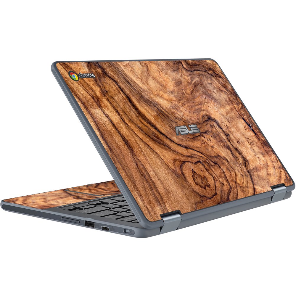 Asus Chromebook C213SA OLIVE WOOD Laptop Skin
