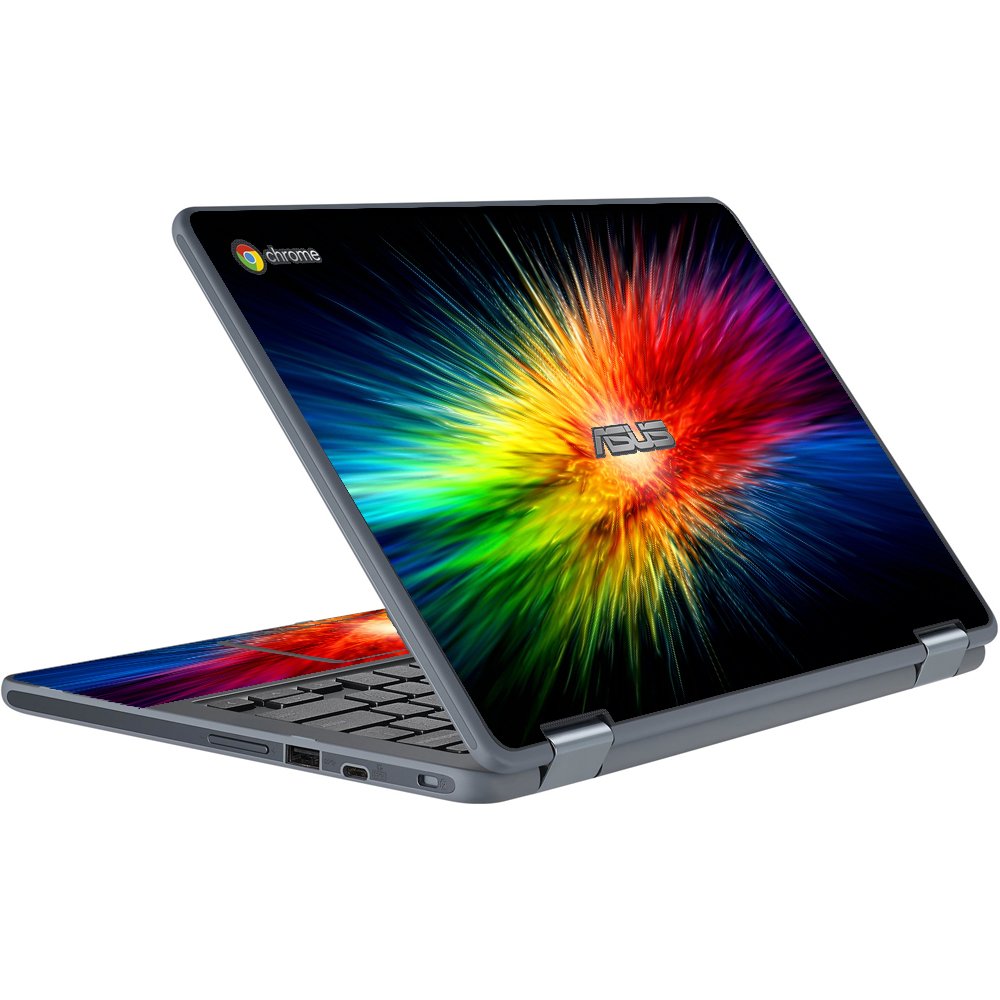 Asus Chromebook C213SA RAINBOW BURST Laptop Skin