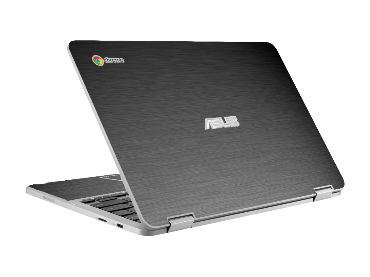 Asus Chromebook C302C Flip MTS#3 (GUN METAL) Laptop Skin