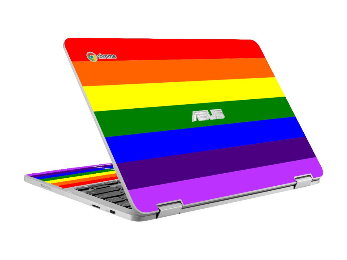 Asus Chromebook C302C Flip PRIDE FLAG Laptop Skin