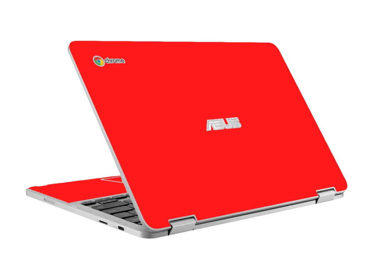 Asus Chromebook C302C Flip RED Laptop Skin