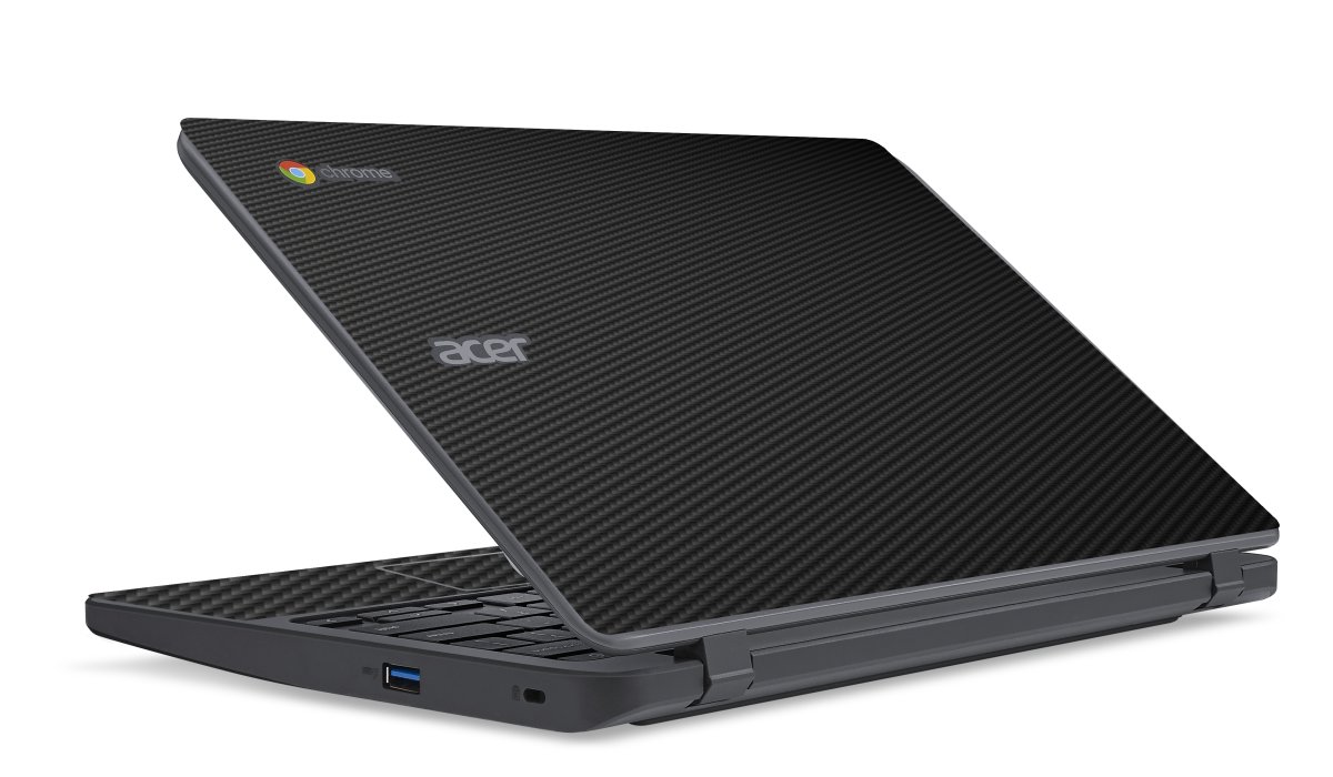 Acer Chromebook CB3-431 BLACK CARBON FIBER Laptop Skin