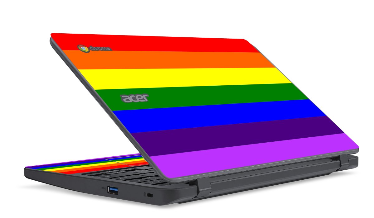 Acer Chromebook C732 PRIDE FLAG Laptop Skin