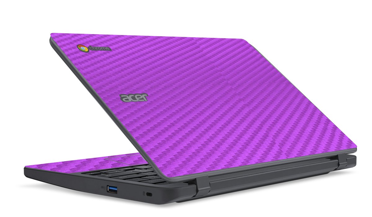 Acer Chromebook CB3-431 PURPLE CARBON FIBER Laptop Skin