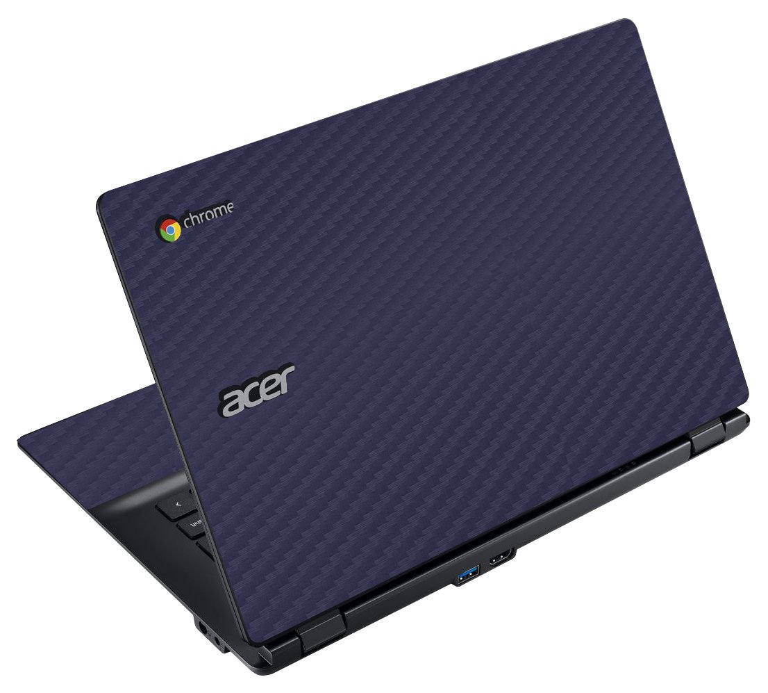 Acer Chromebook C810 BLUE CARBON FIBER Laptop Skin