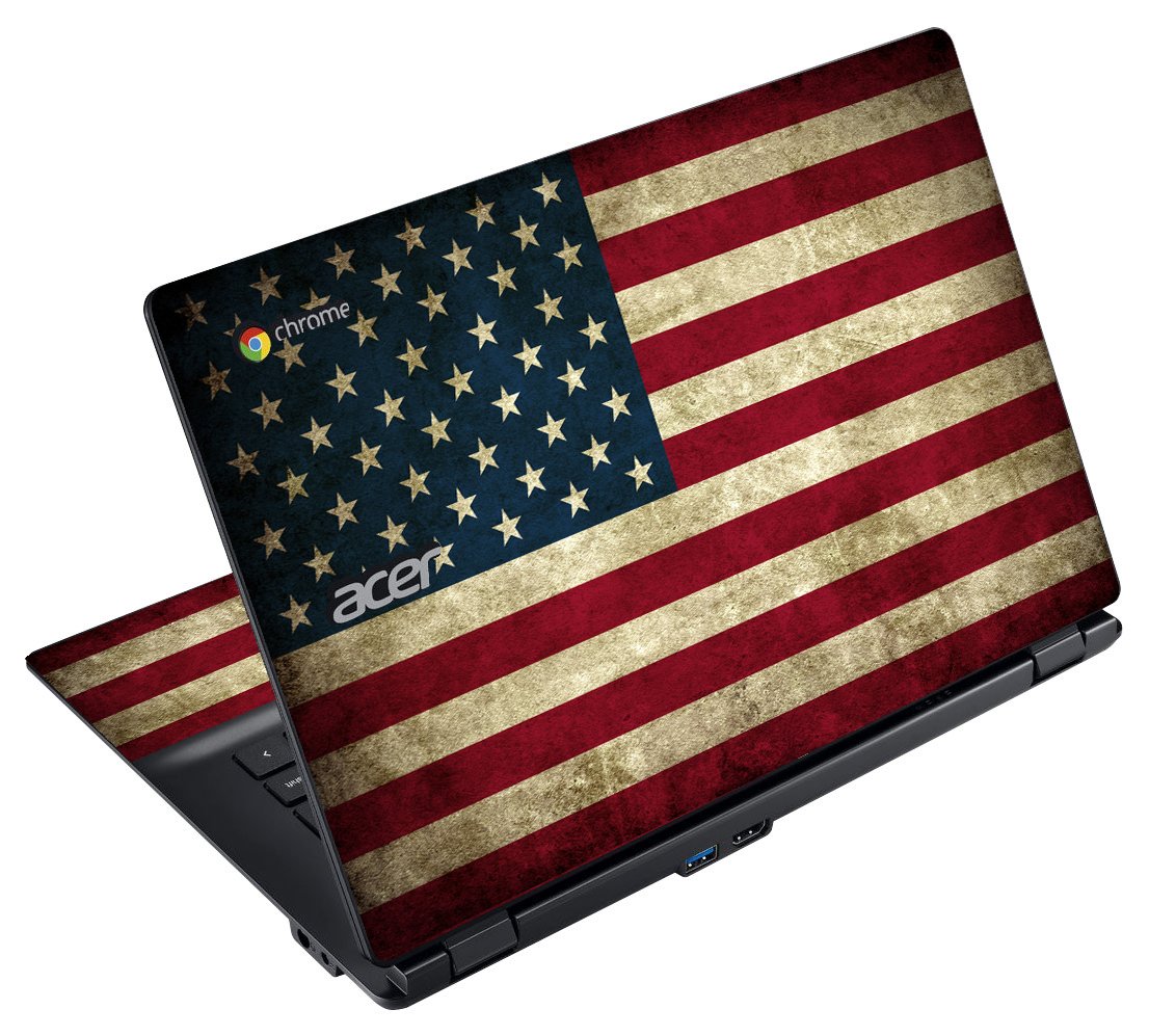 Acer Chromebook C810 AMERICAN FLAG Laptop Skin