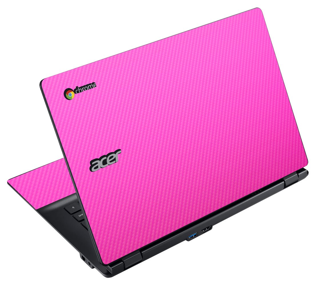 Acer Chromebook C810 PINK CARBON FIBER Laptop Skin