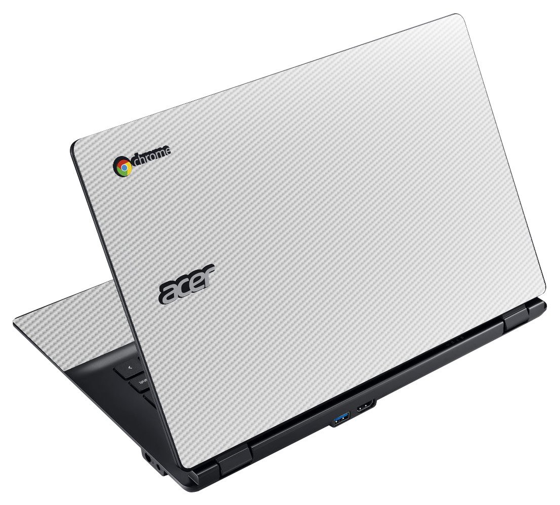 Acer Chromebook C810 WHITE CARBON FIBER Laptop Skin