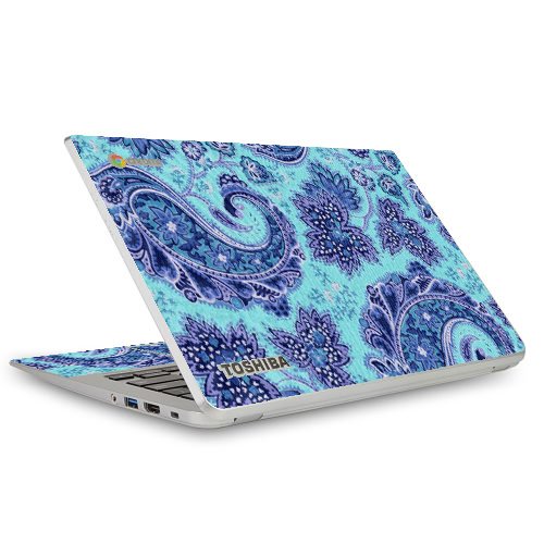 Toshiba Chromebook CB30-B3121 BLUE PAISLEY Laptop Skin