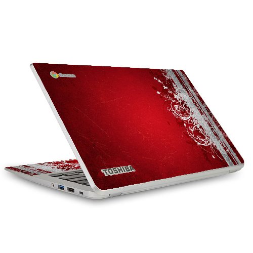 Toshiba Chromebook CB30-B3121 RED GRUNGE Laptop Skin