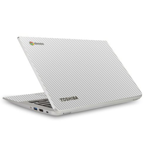 Toshiba Chromebook CB30-B3121 WHITE CARBON FIBER Laptop Skin