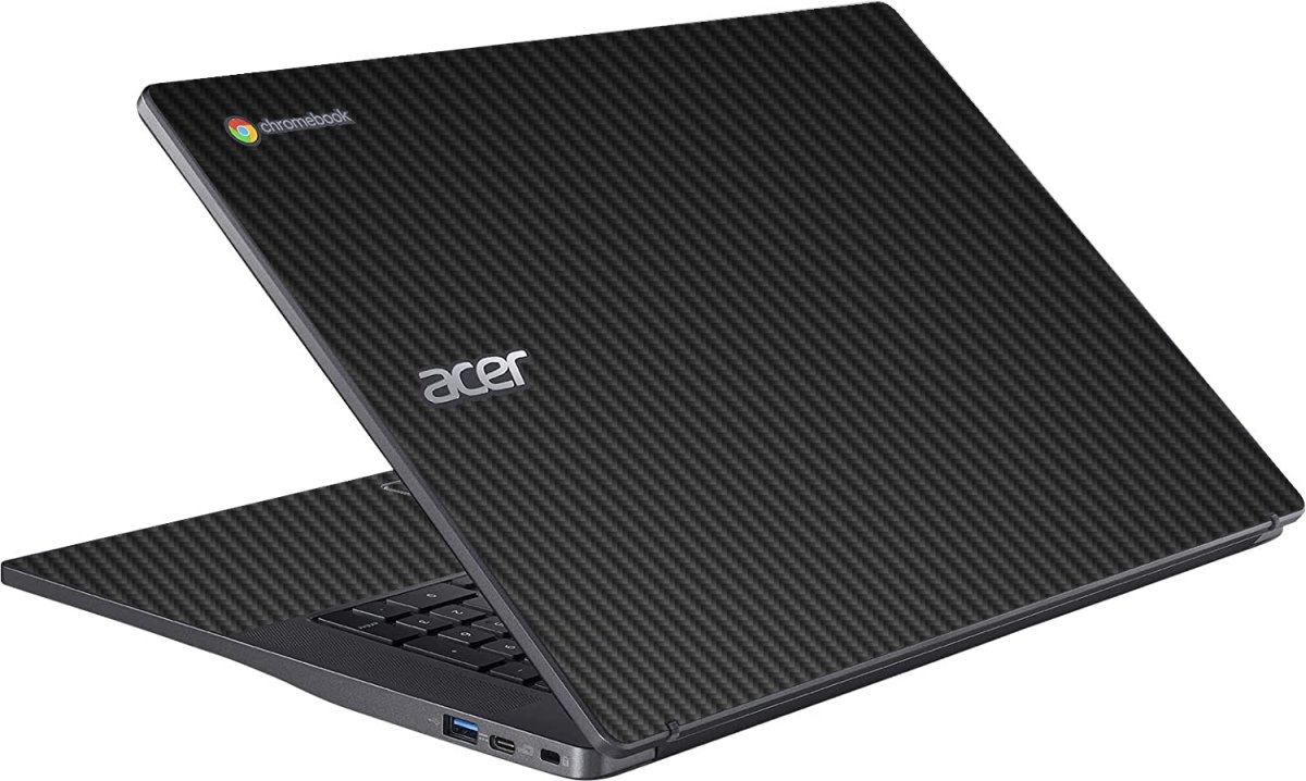 Acer Chromebook CB317-1H BLACK CARBON FIBER Laptop Skin
