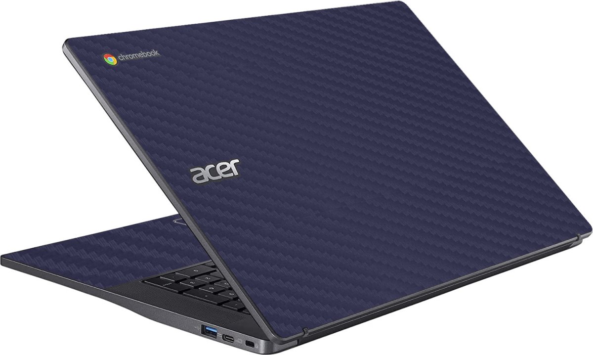 Acer Chromebook CB317-1H BLUE CARBON FIBER Laptop Skin