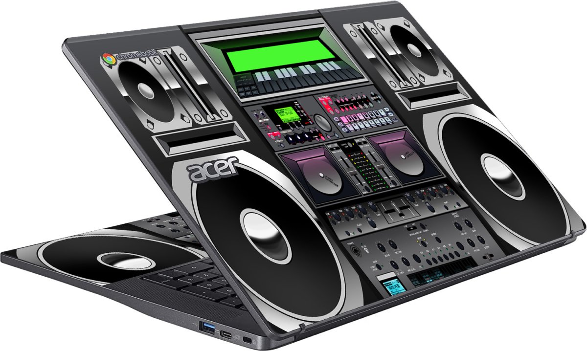 Acer Chromebook CB317-1H BOOMBOX Laptop Skin