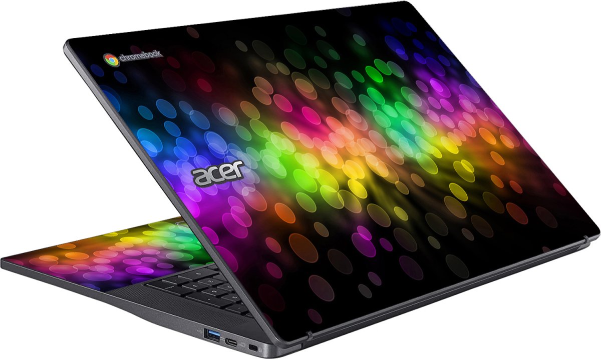 Acer Chromebook CB317-1H RAINBOW BOKEH Laptop Skin