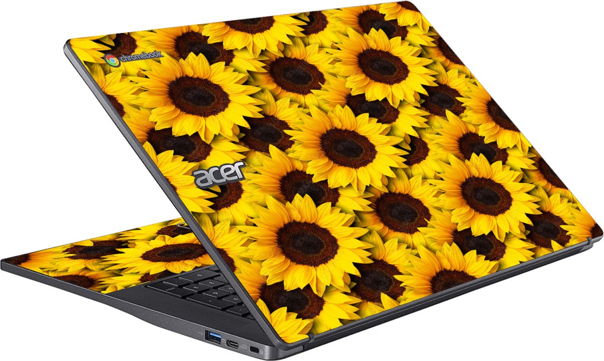 Acer Chromebook CB317-1H SUNFLOWERS Laptop Skin