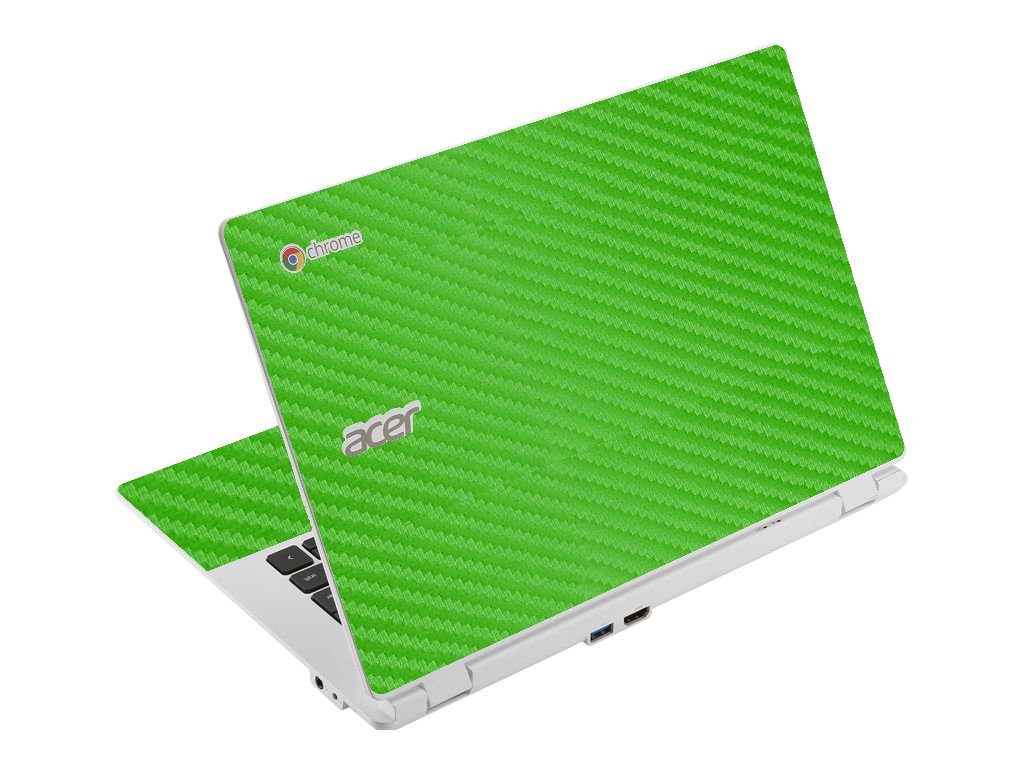 Acer Chromebook CB5-311 GREEN CARBON FIBER Laptop Skin