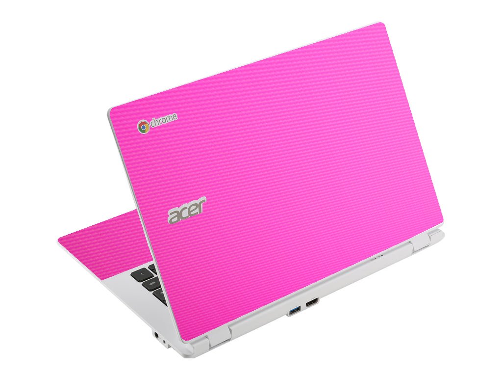 Acer Chromebook CB5-311 PINK CARBON FIBER Laptop Skin