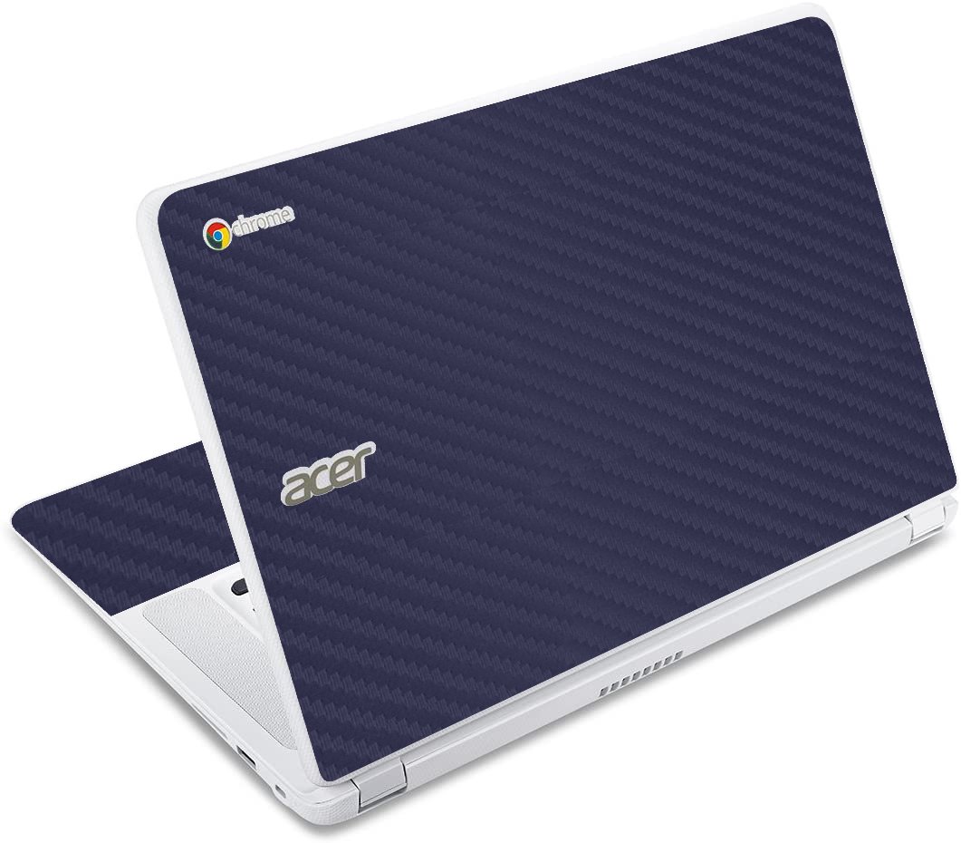 Acer Chromebook CB5-571 BLUE CARBON FIBER Laptop Skin