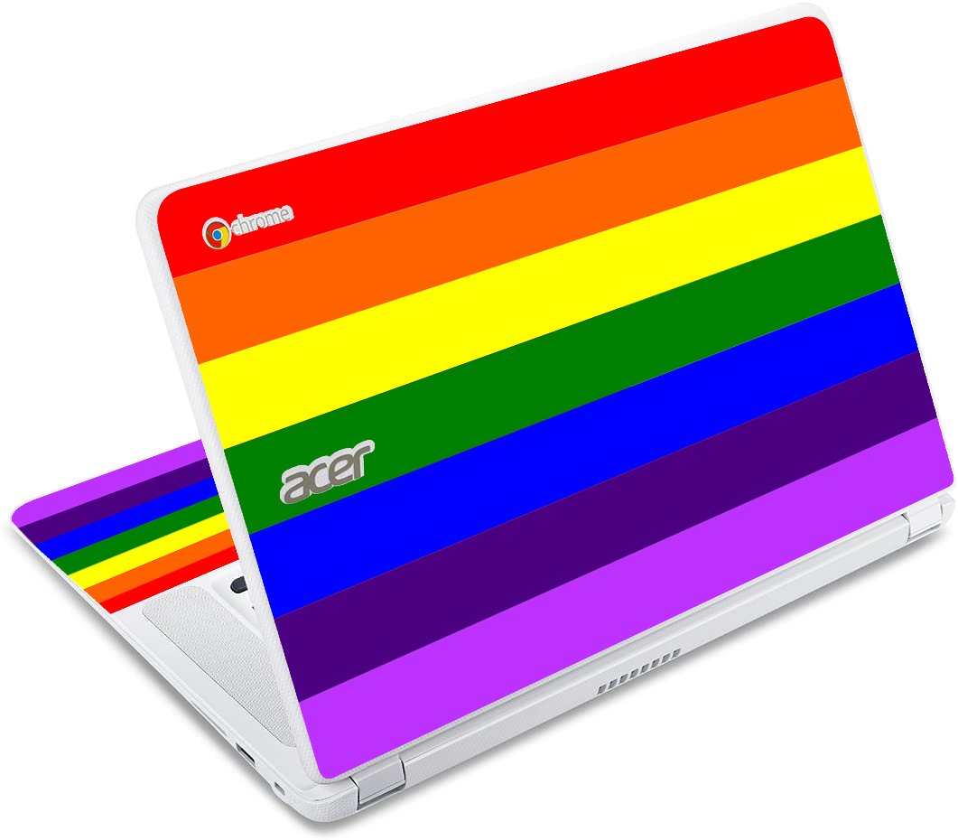 Acer Chromebook CB5-571 PRIDE FLAG Laptop Skin