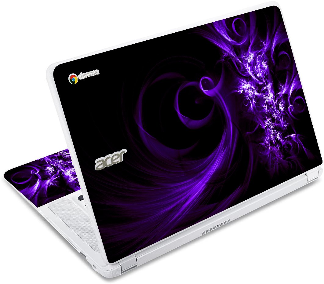 Acer Chromebook CB5-571 PURPLE SPIRAL Laptop Skin