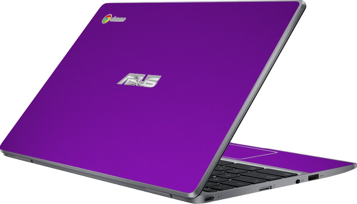 Asus Chromebook CX22N CHROME PURPLE Laptop Skin