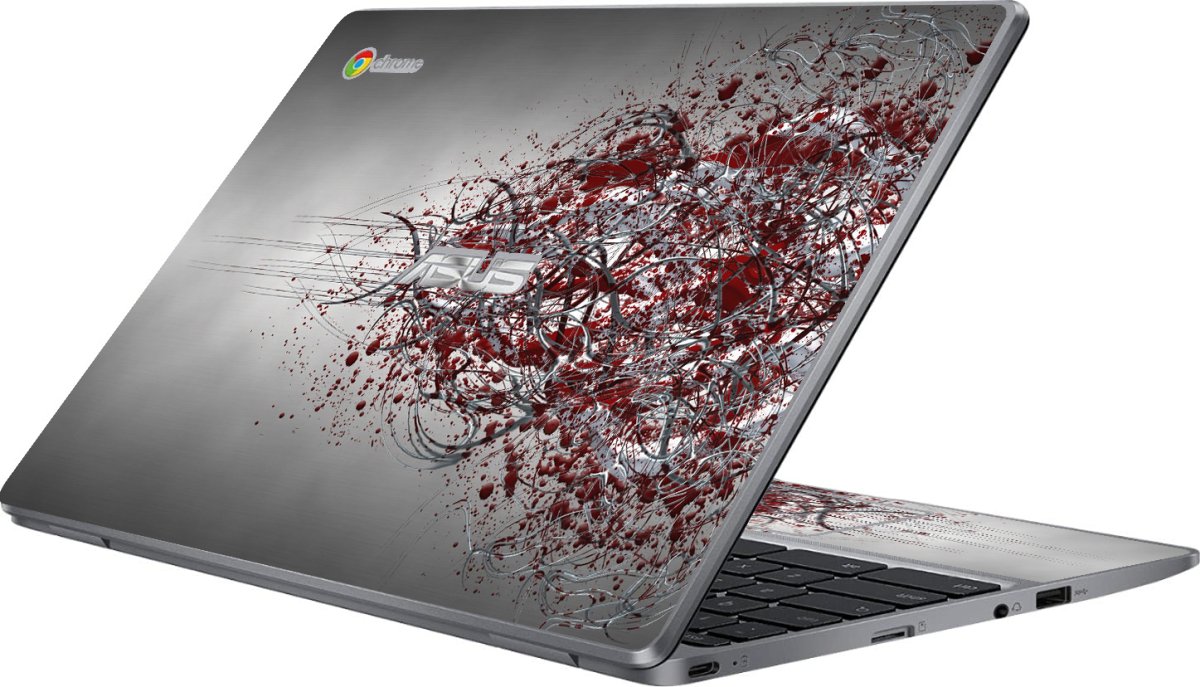 Asus Chromebook CX22N TRIBAL GRUNGE Laptop Skin