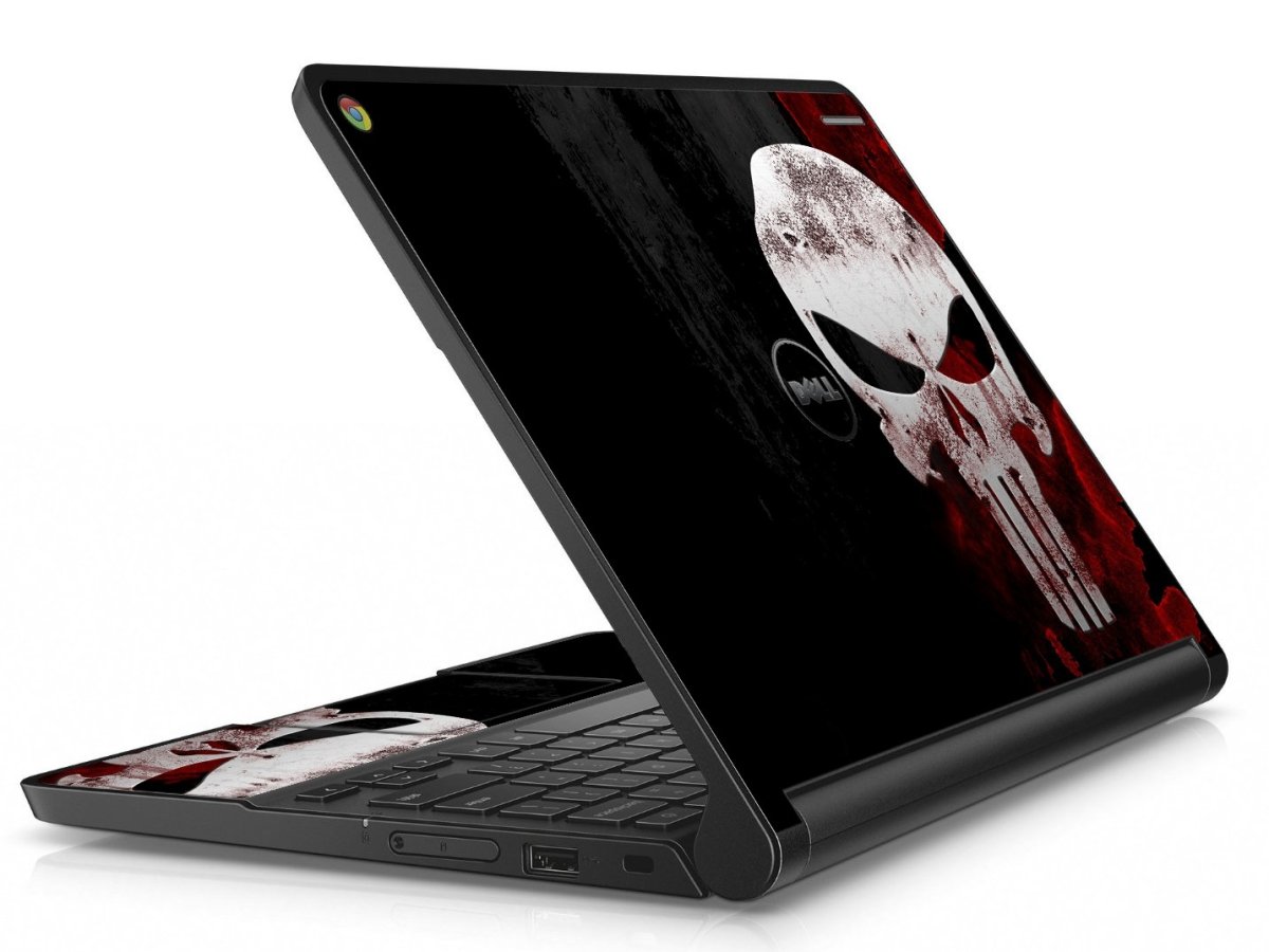 Dell Chromebook 11 3189 PUNISHER SKULL Laptop Skin