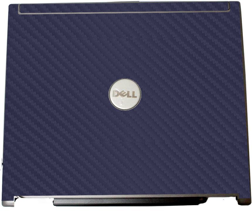Dell Latitude D420 / D430 BLUE CARBON FIBER Laptop Skin