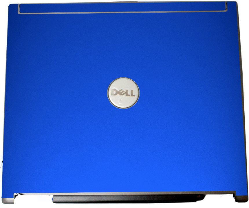 Dell Latitude D420 / D430 CHROME BLUE Laptop Skin