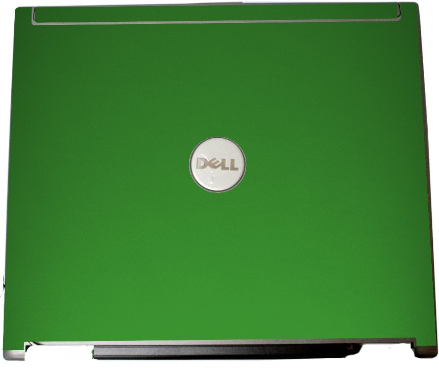 Dell Latitude D410 CHROME GREEN Laptop Skin