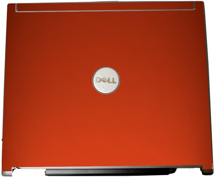 Dell Latitude D420 / D430 CHROME RED Laptop Skin