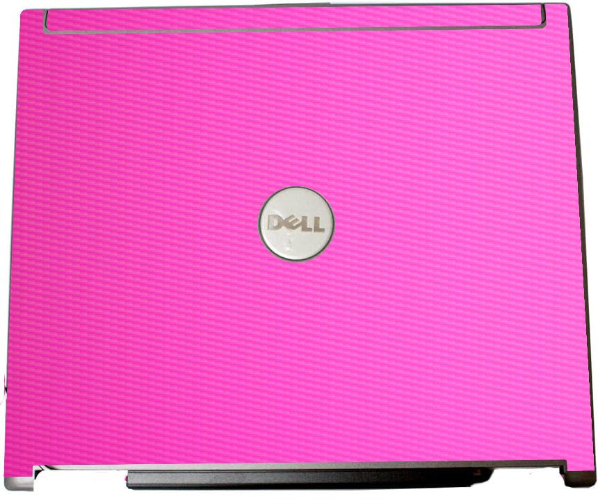 Dell Latitude D420 / D430 PINK CARBON FIBER Laptop Skin