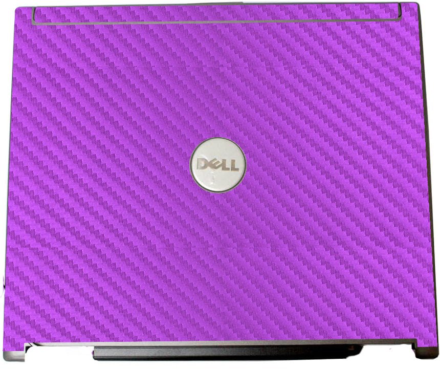 Dell Latitude D410 PURPLE CARBON FIBER Laptop Skin