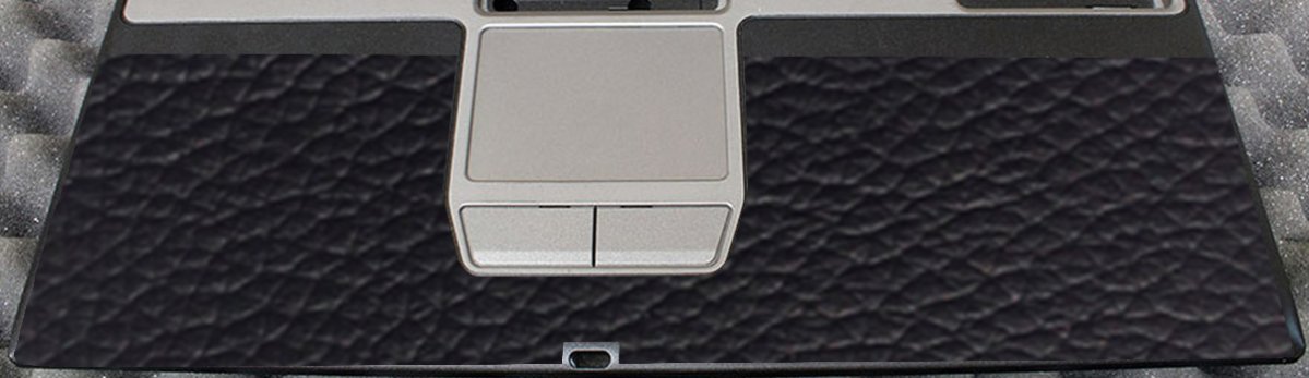 Dell Latitude D410 BLACK LEATHER Laptop Skin