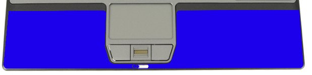 Dell Latitude D420 / D430 BLUE Laptop Skin
