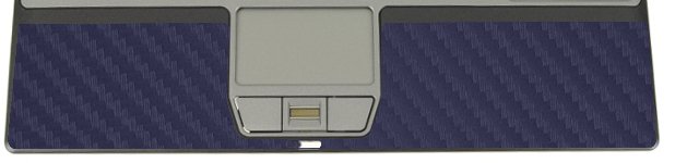 Dell Latitude D420 / D430 BLUE CARBON FIBER Laptop Skin