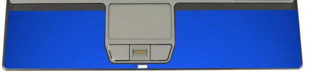 Dell Latitude D420 / D430 CHROME BLUE Laptop Skin