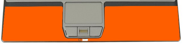 Dell Latitude D420 / D430 ORANGE Laptop Skin