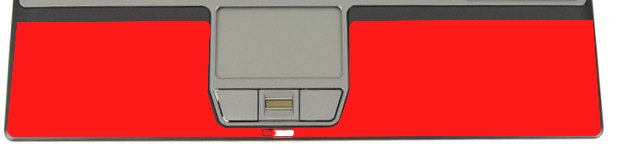 Dell Latitude D420 / D430 RED Laptop Skin