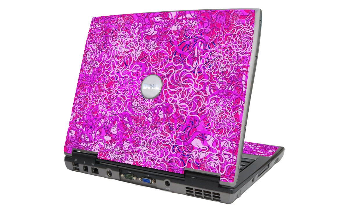 Dell Latitude D520 / D530 OCEAN BOTTOM FLOWERS Laptop Skin