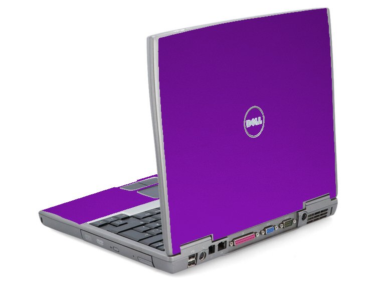 Dell Latitude D600 CHROME PURPLE Laptop Skin