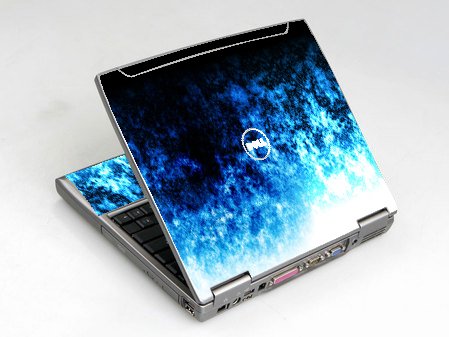 Dell Latitude D610 ABSTRACT FLAMES Laptop Skin